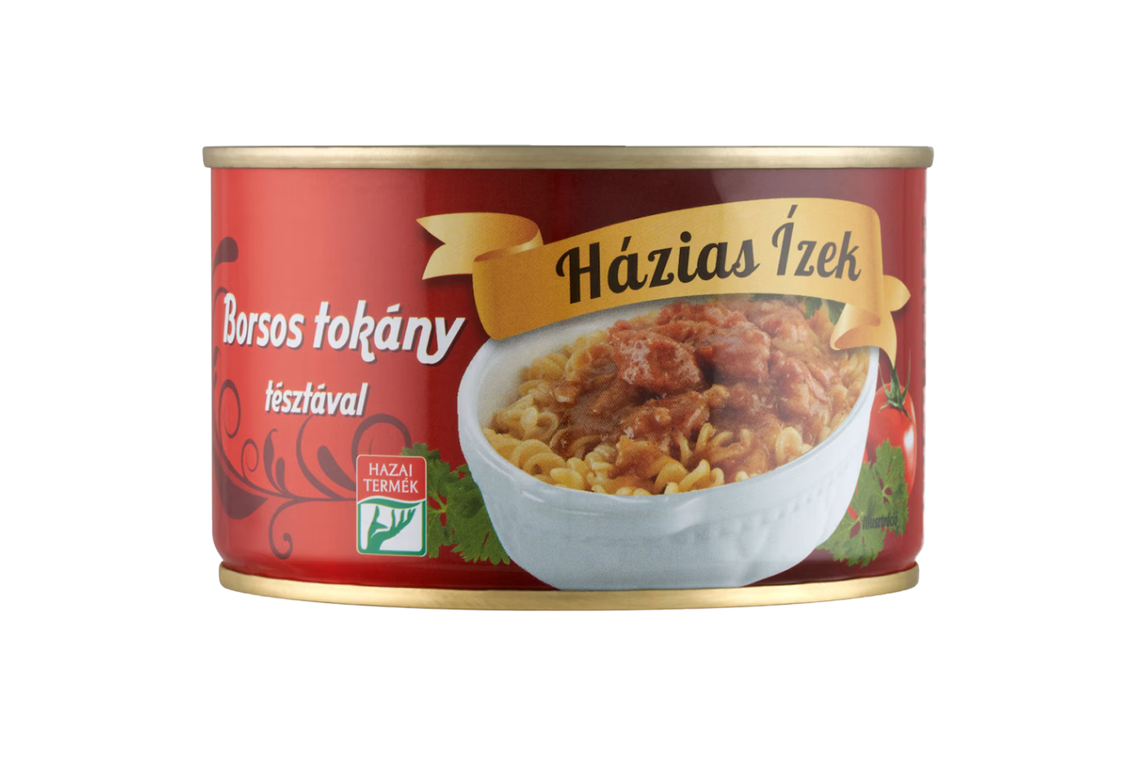 Hazias Izek peppery stew with pasta 400g – Borsos tokány style beef and noodles