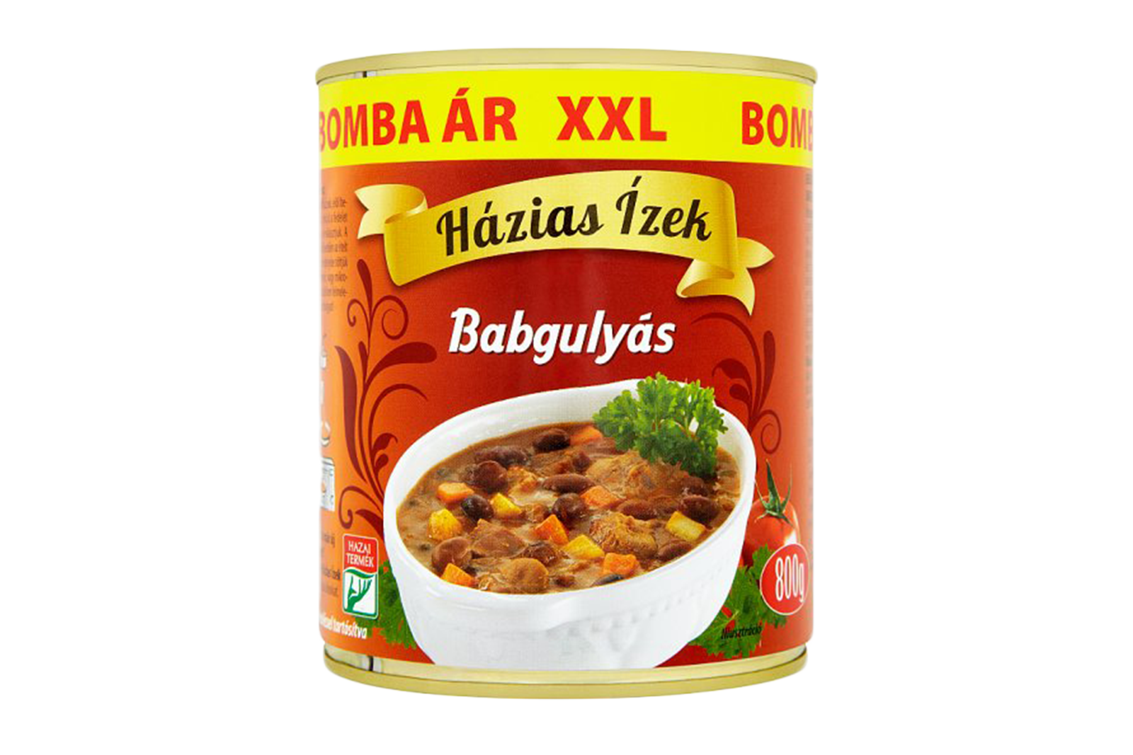 Hazias Izek XXL bean goulash with pork 800g – extra-large Hungarian stew