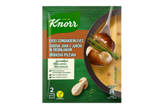 Instant porchini mushroom soup