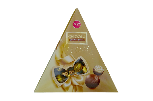 Jouy & Co Chiqola pralines 110g – hazelnut cream-filled chocolate treats