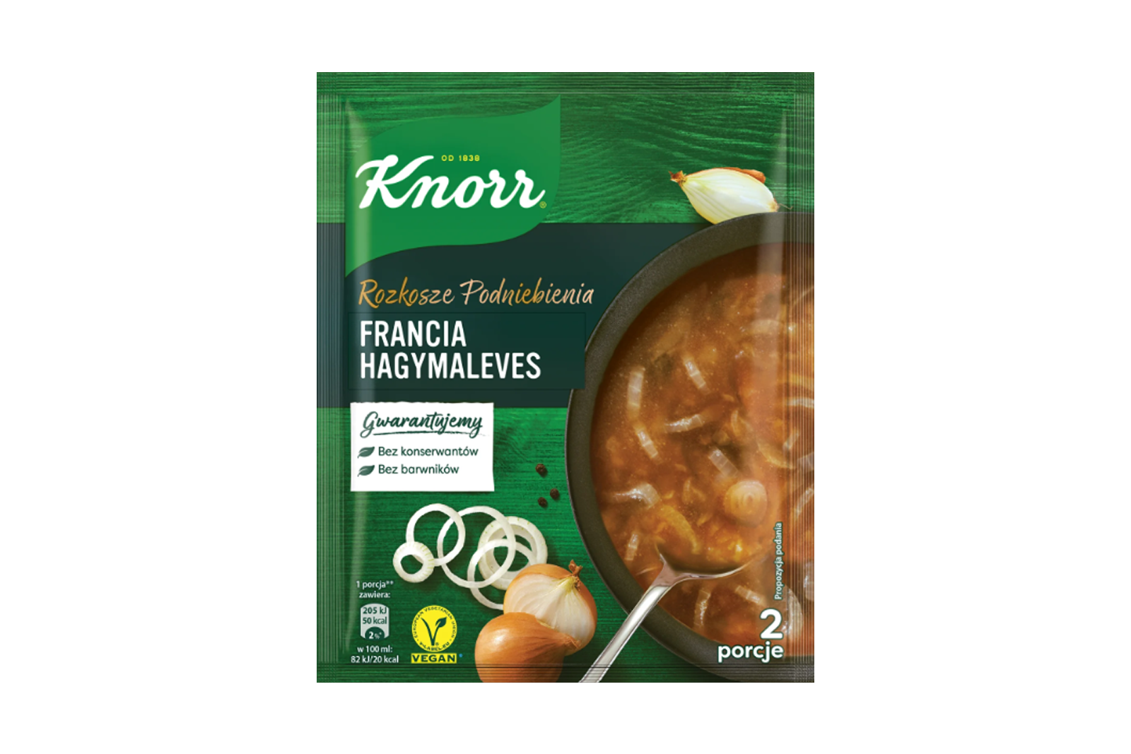 Knorr French onion soup 31g – savoury instant soup with caramelised onion flavour