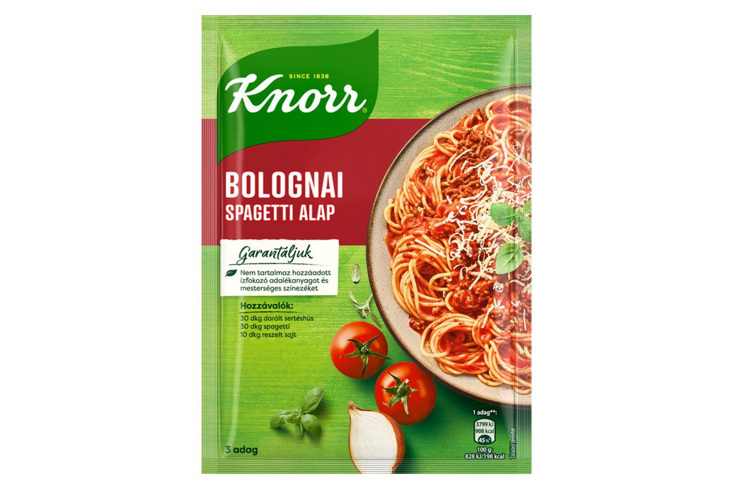 Knorr spaghetti Bolognese mix 59g – seasoning for classic Italian meat sauce