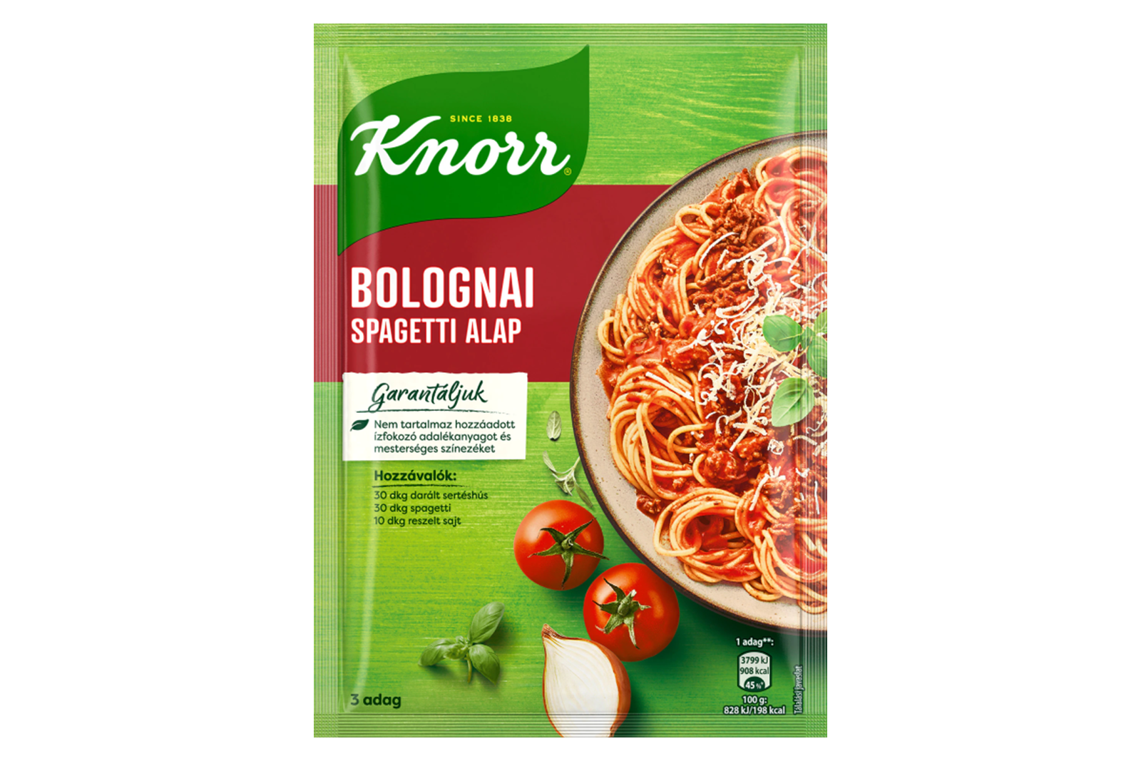 Knorr spaghetti Bolognese mix 59g – seasoning for classic Italian meat sauce