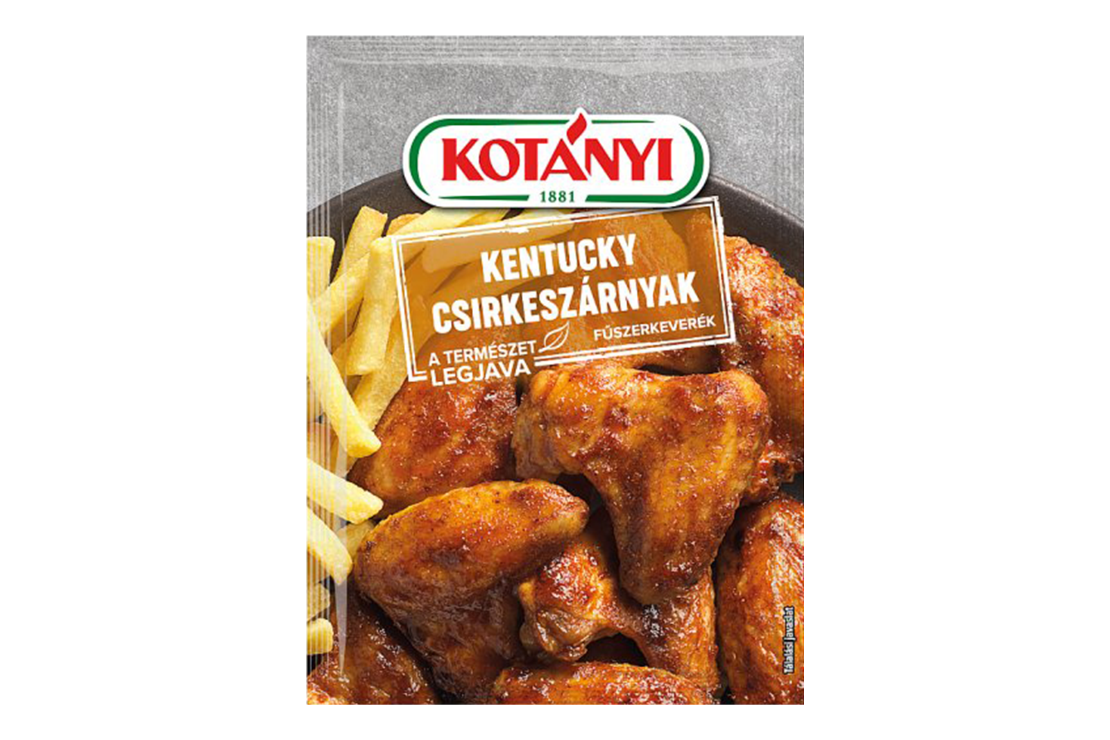 Kotanyi Texmex buffalo wings mix 45g – bold seasoning for spicy chicken wings