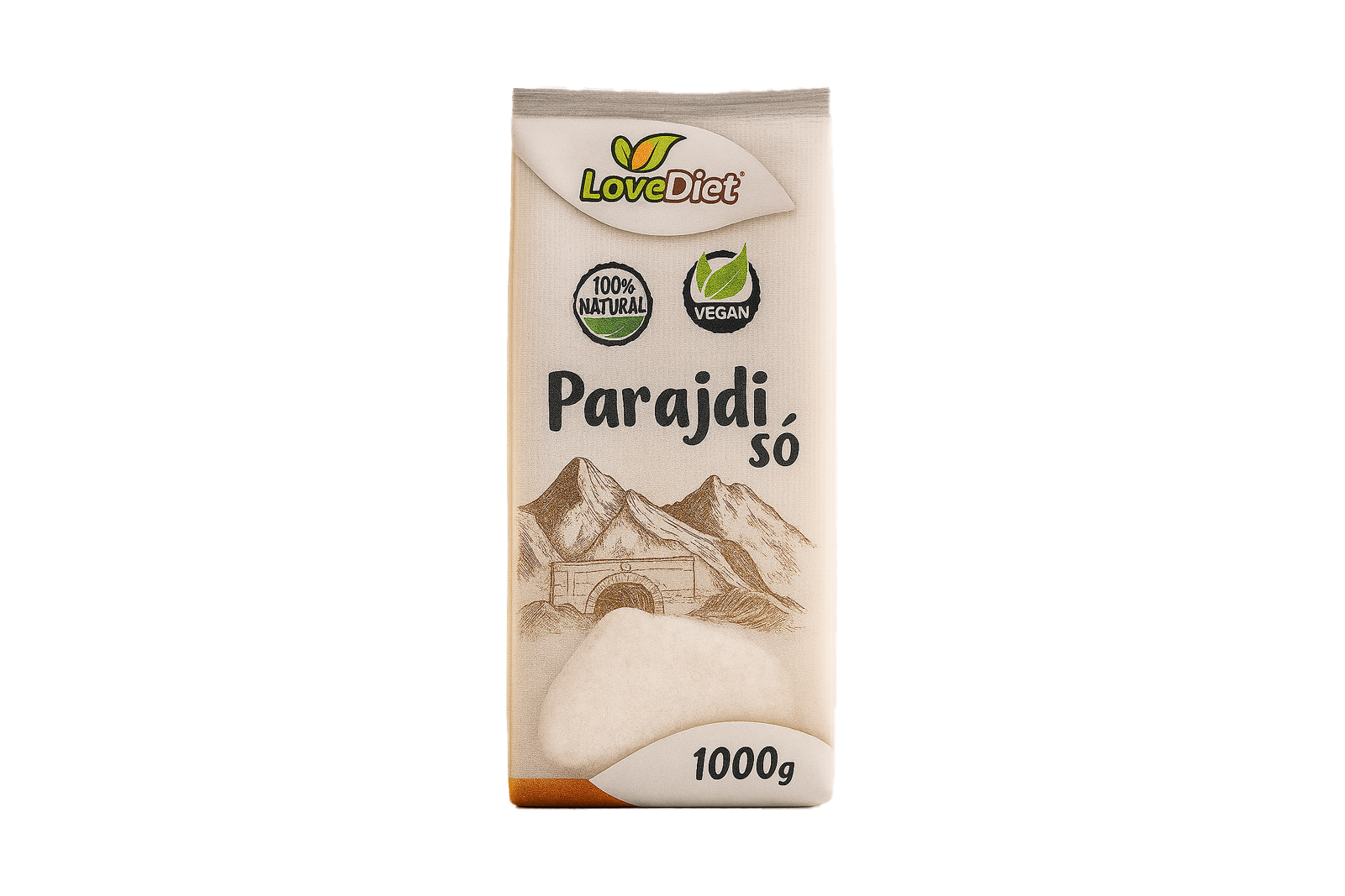 Love Diet Praid salt 1000g – natural salt from Parajdi mine, unrefined