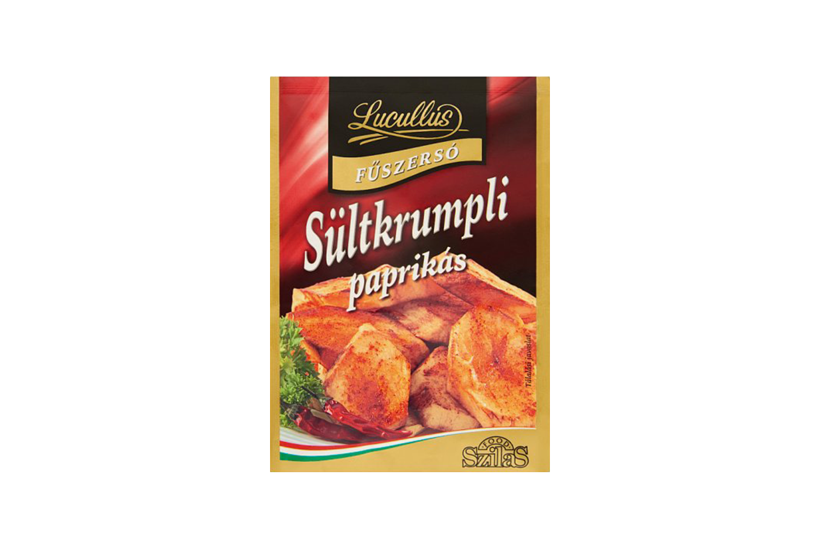 Paprika flavoured chips salt