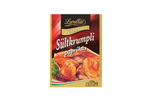 Paprika flavoured chips salt