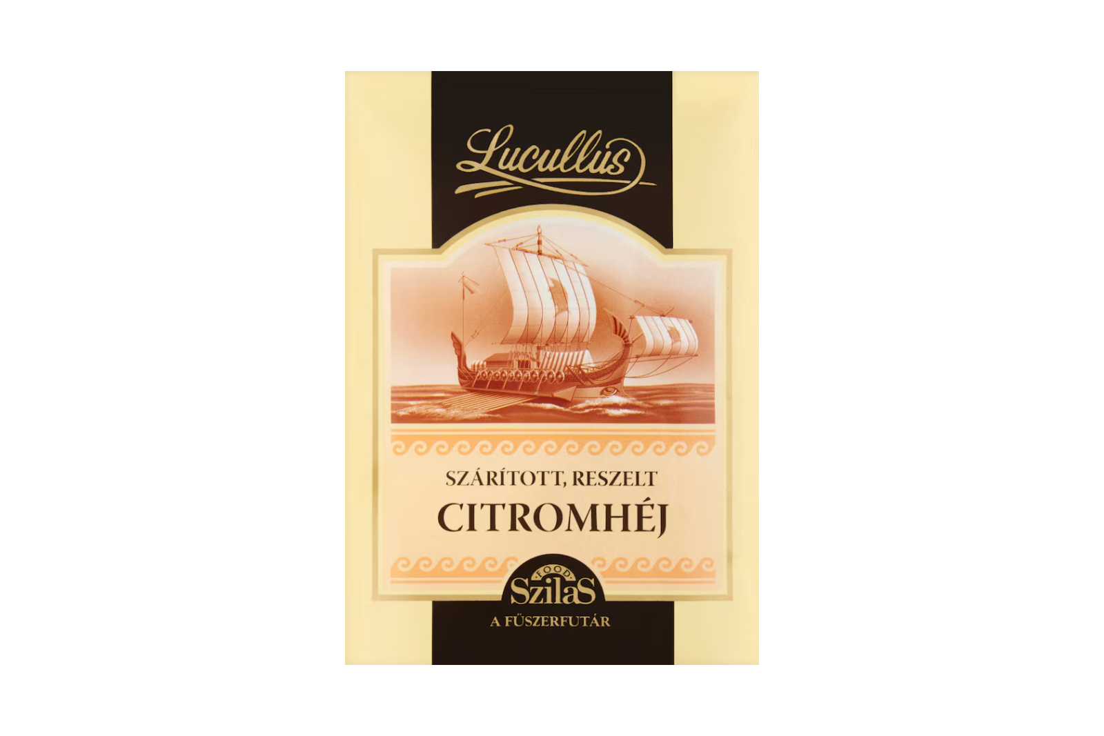 Lucullus grated lemon peel 10g – dried lemon zest for baking