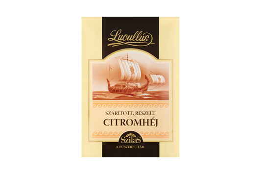Lucullus grated lemon peel 10g – dried lemon zest for baking