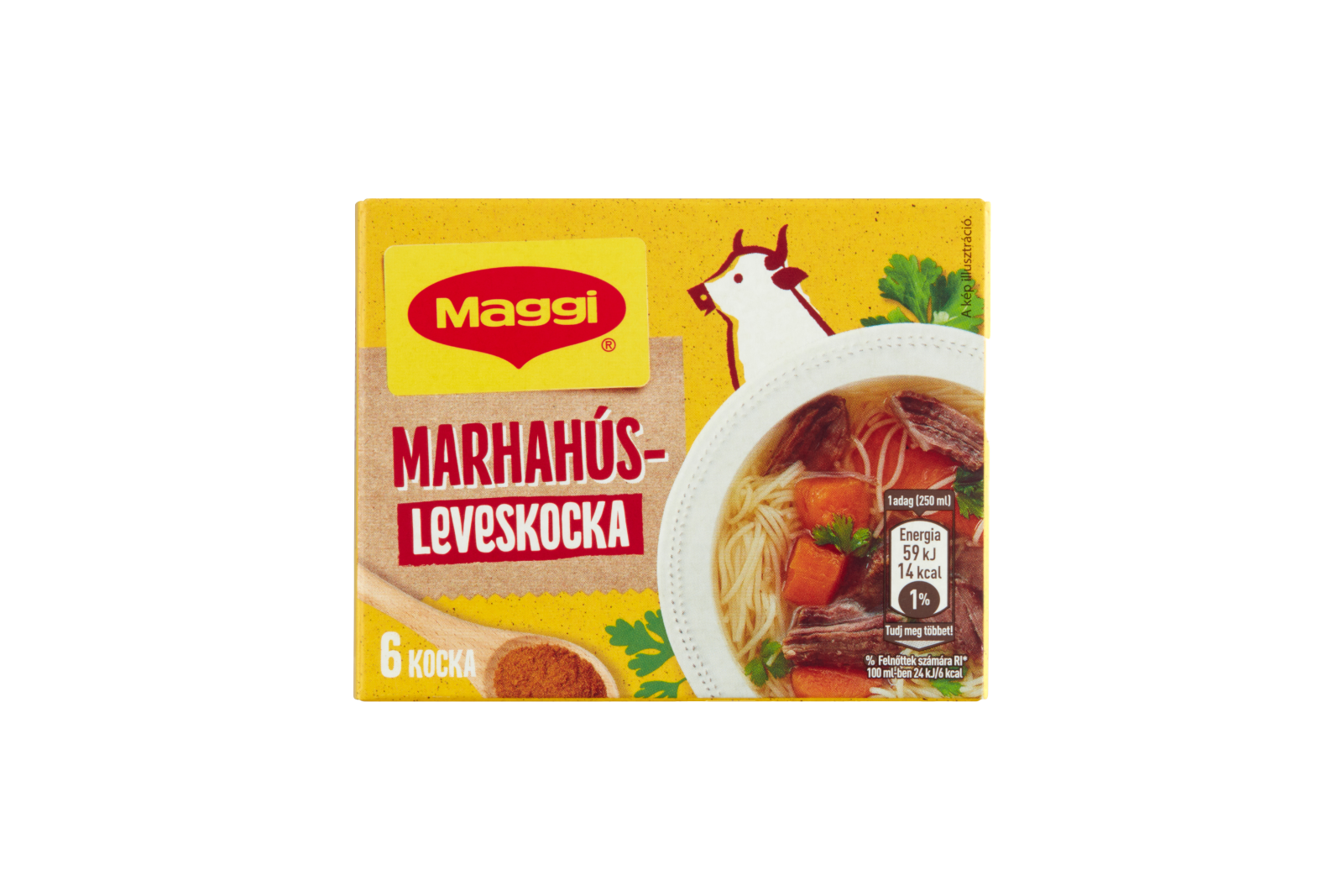 Hungarian beef soup cube