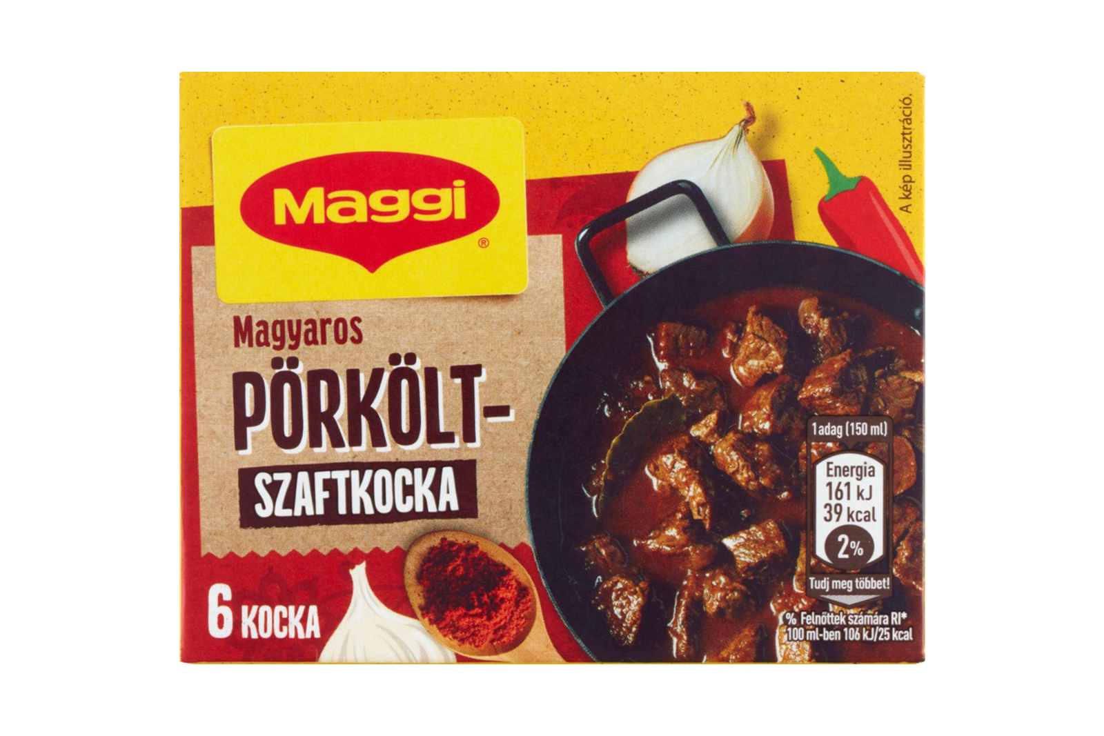 Hungarian stew seasoning cube