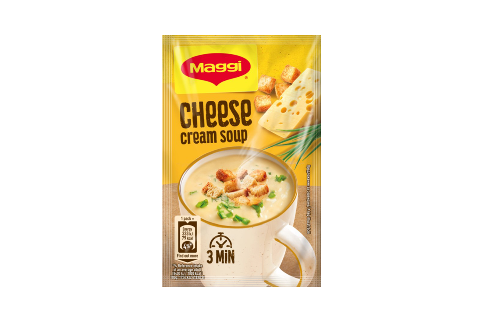 Instant Cheese Cream Soup