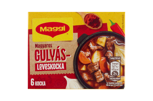 Maggi Hungarian Goulash Soup Bouillon Stock Cube 60g BB: 28.02.2026 - REDUCED - 50% OFF
