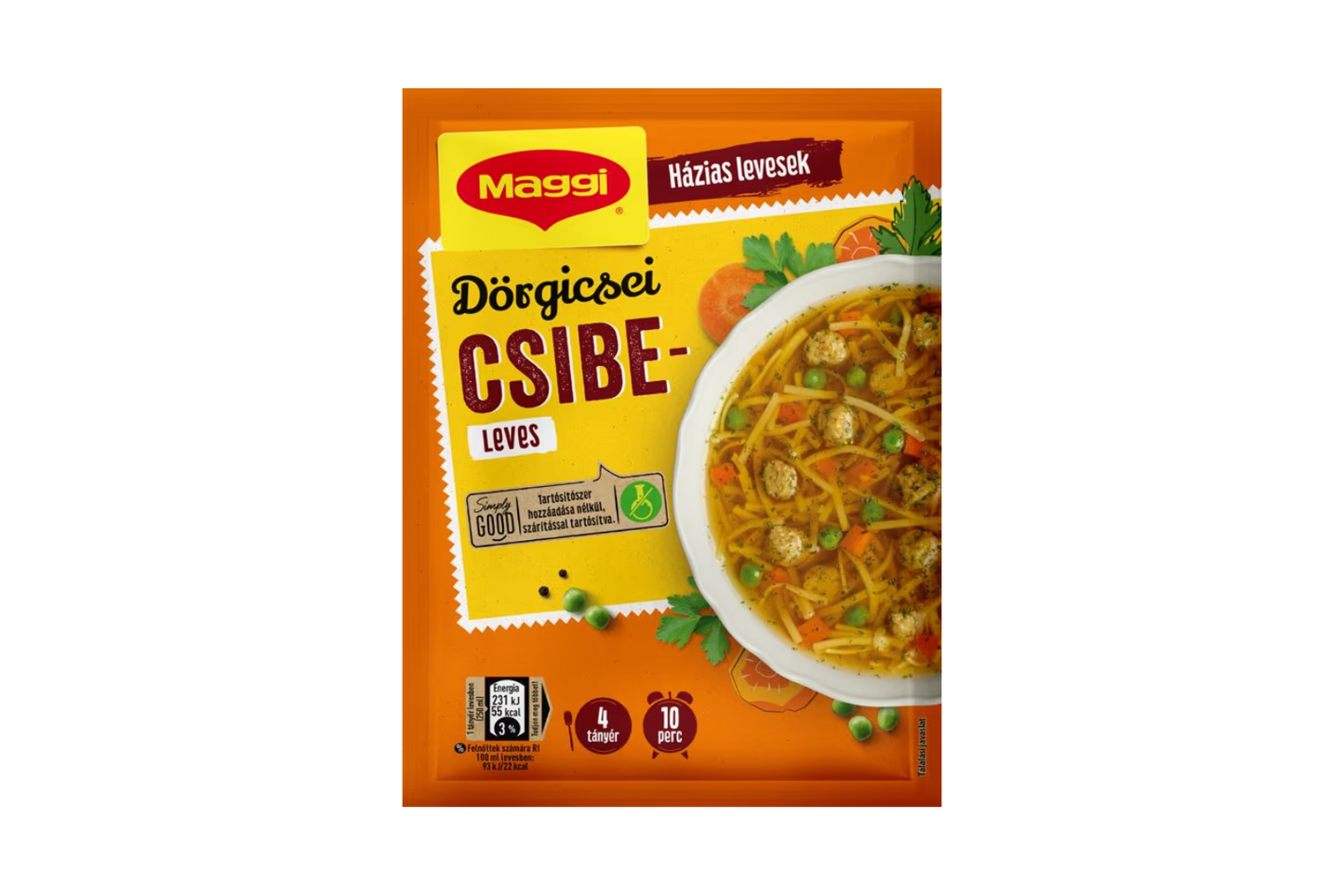 Maggi Dorgicsei chicken soup 60g – village-style chicken soup with herbs