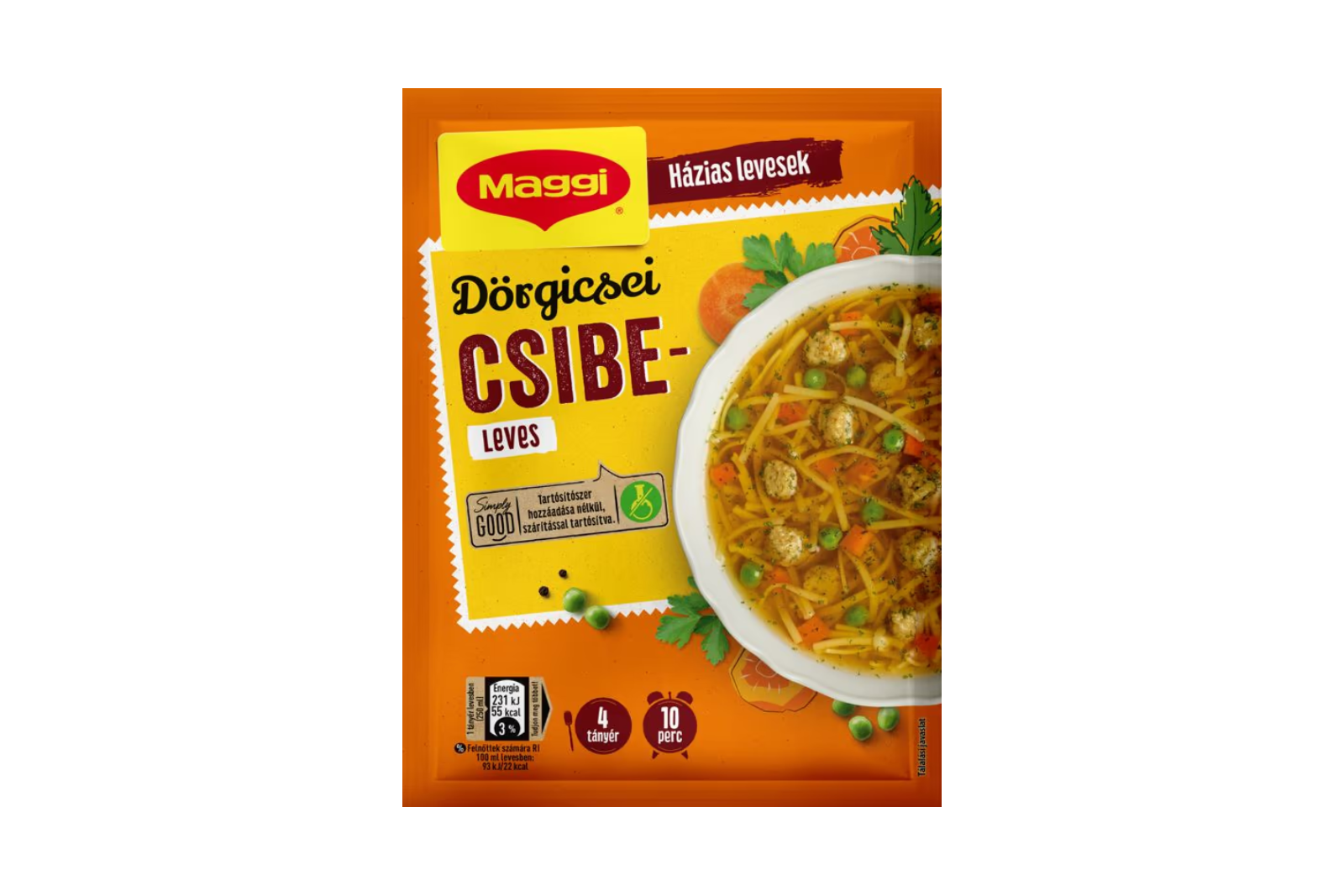 Maggi Dorgicsei chicken soup 60g – village-style chicken soup with herbs