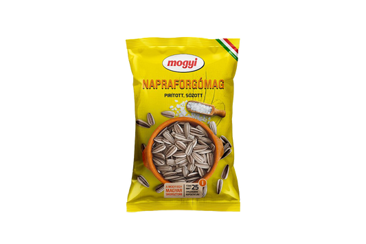 Mogyi salted sunflower seeds 200g – roasted in shell, classic salty snack