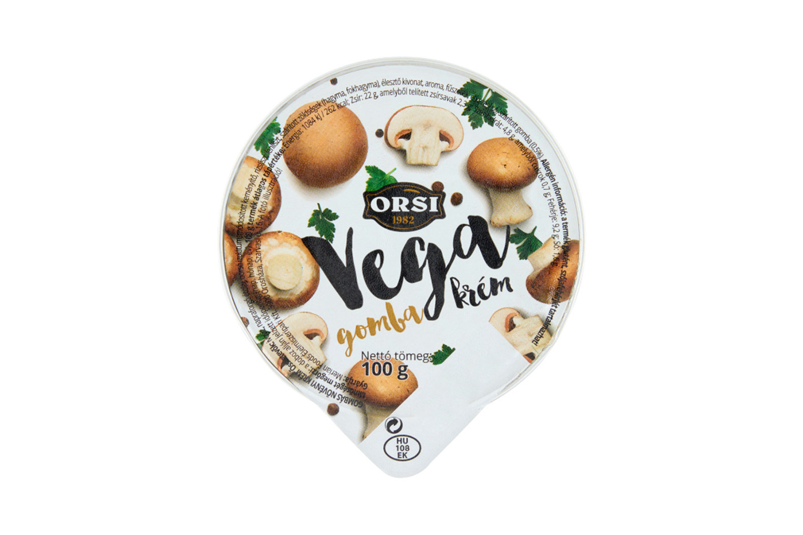 Vegan mushroom cream