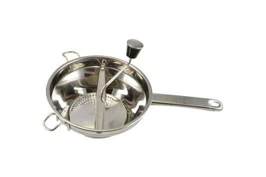 Stainless steel vegetable and fish mill