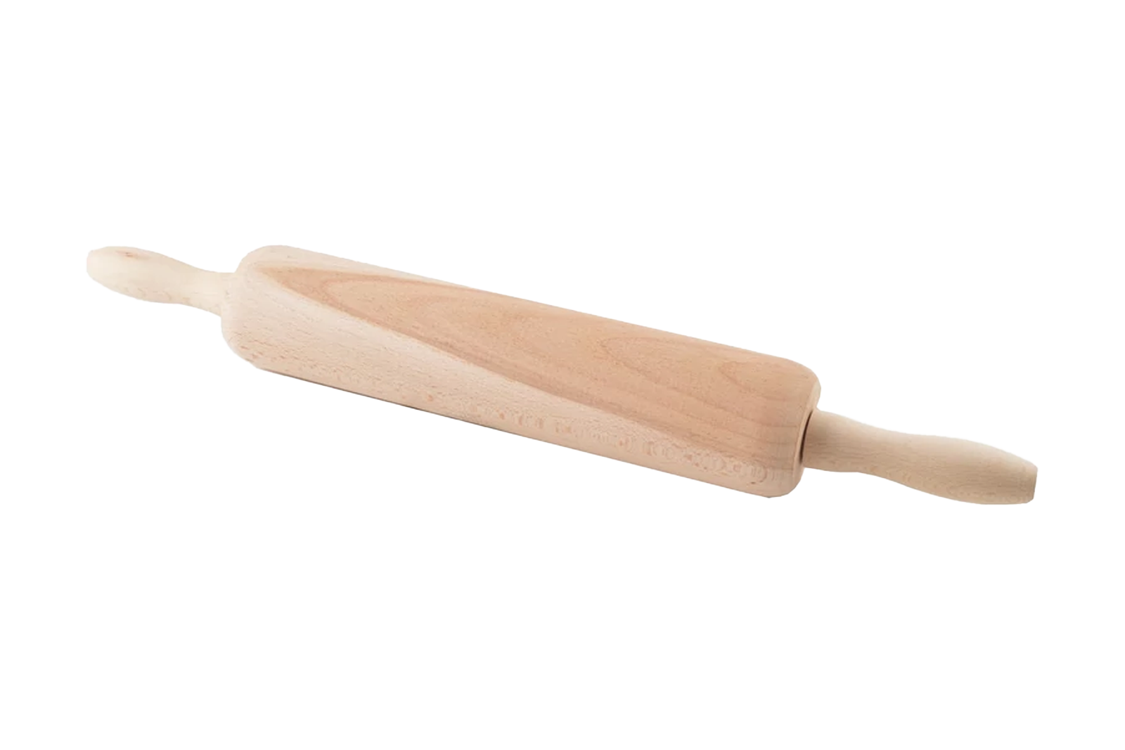 Perfect Home rotating rolling pin 43cm – wooden pin for smooth dough rolling