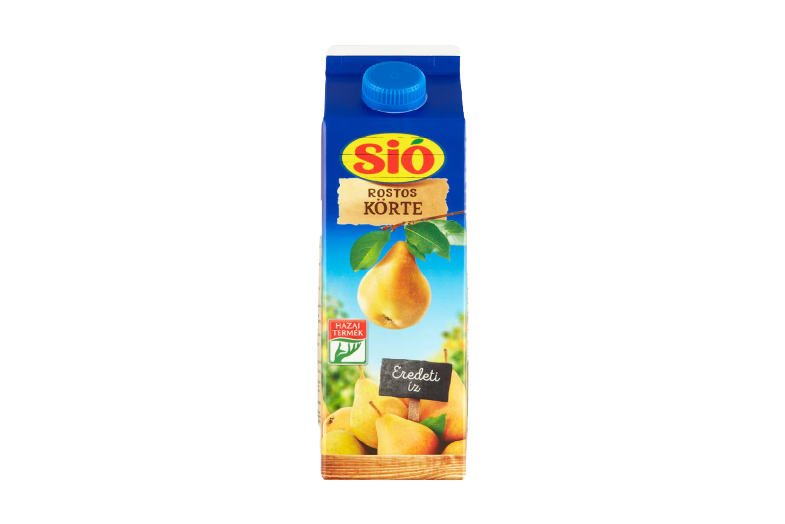Pear juice with fibre