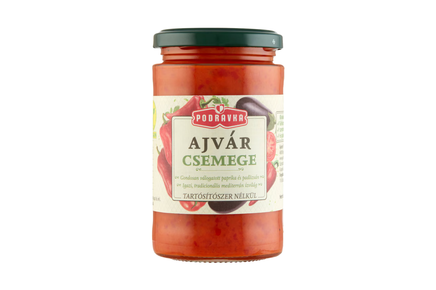 Podravka mild ajvar 350g – roasted pepper and aubergine relish