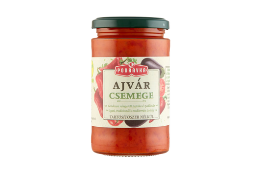 Podravka mild ajvar 350g – roasted pepper and aubergine relish