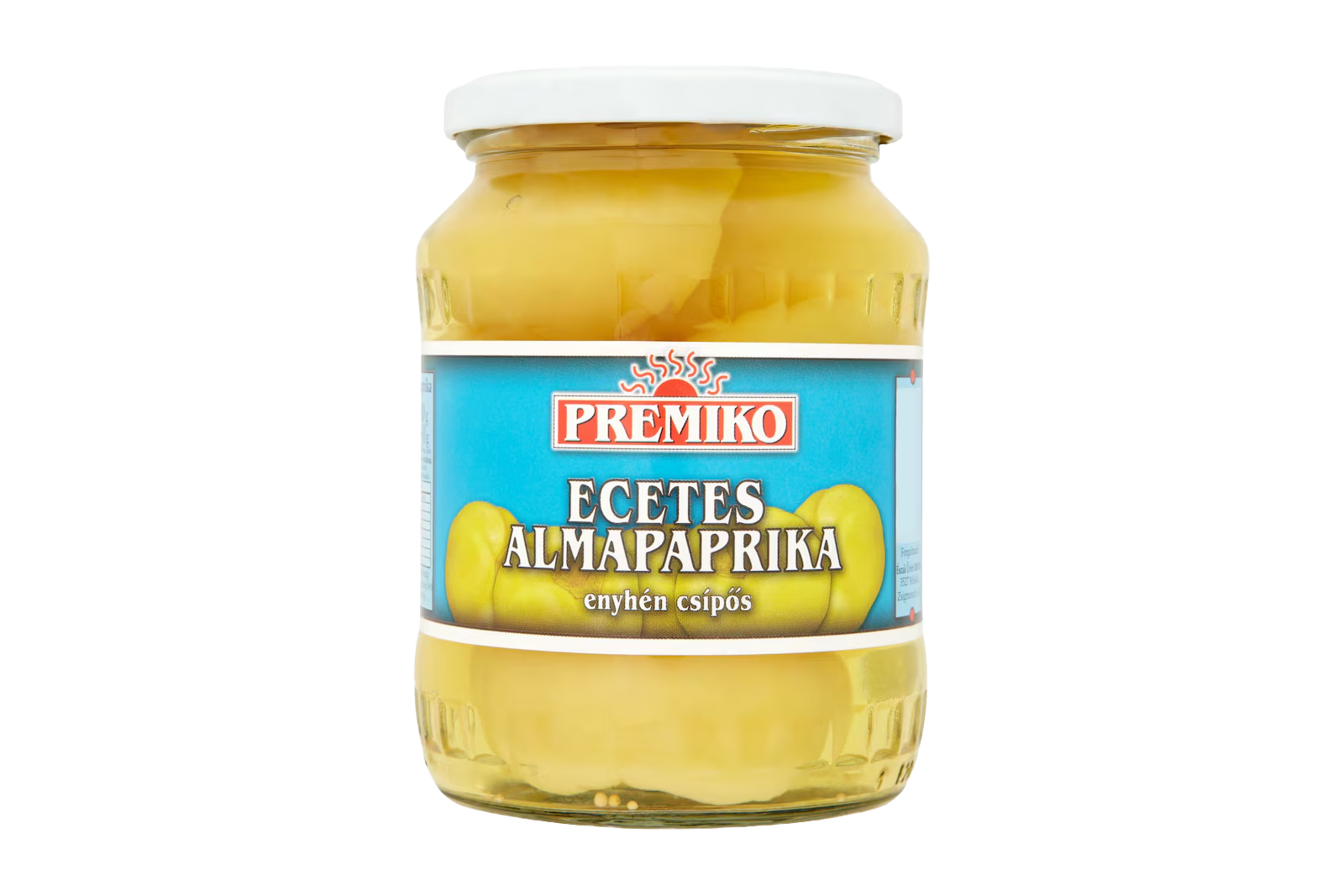 Premiko Pickled Hot Bell Pepper 680g/330g