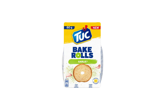 Garlic flavoured baked rolls