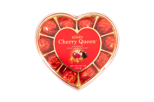 Roshen Cherry Queen Liquor Chocolate Gift Box 125g