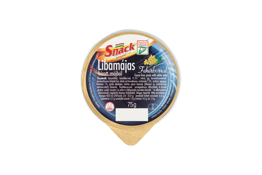 Snack Szeged Hungarian Goose Liver Paste with White Wine 75g