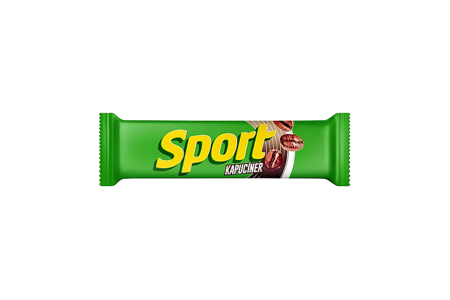 Sport Kapuciner chocolate bar 31g – coffee and cream filling, chocolate coated