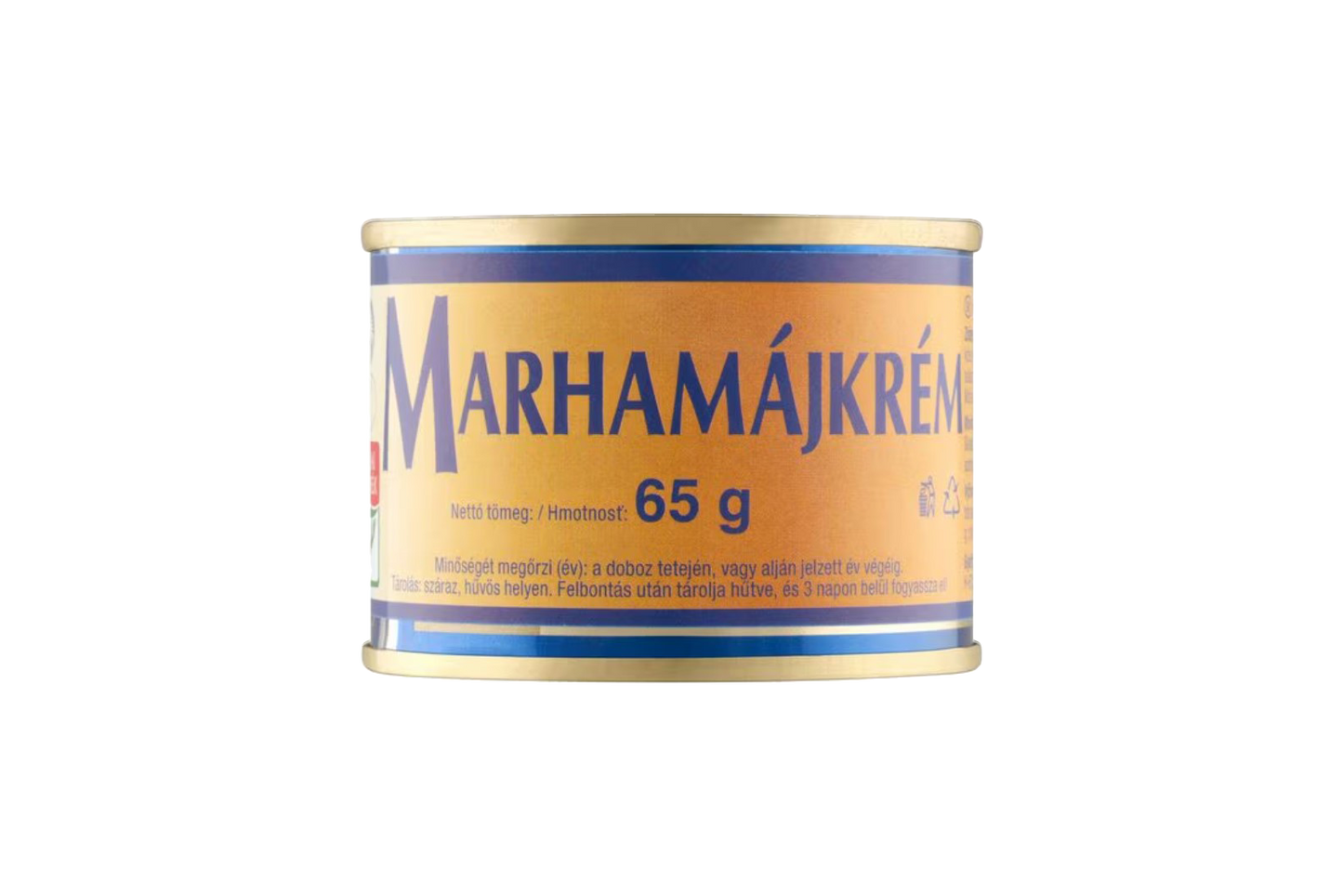 Szegedi pork liver pate 65g – classic pork liver spread in compact size