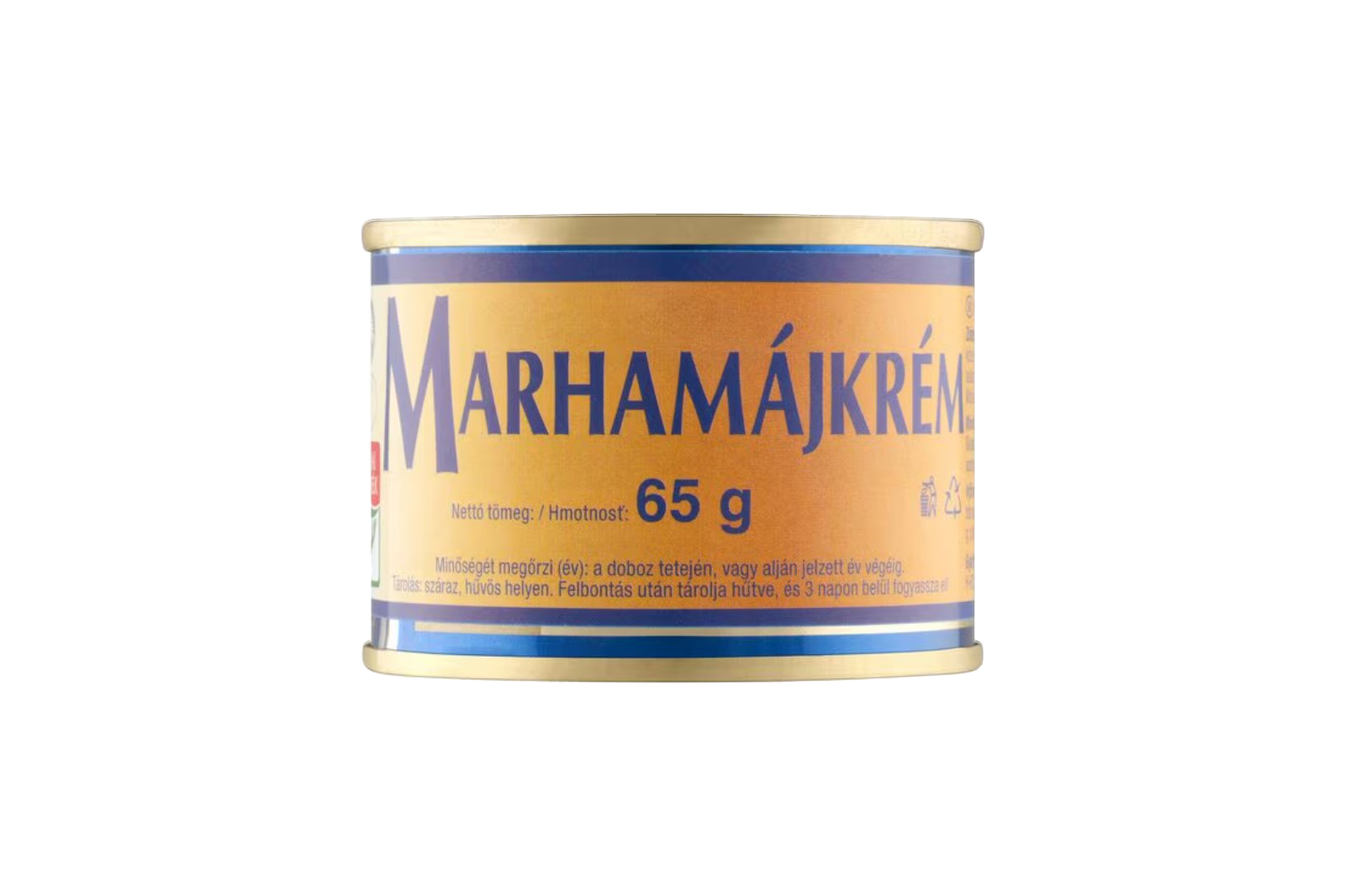 Szegedi pork liver pate 65g – classic pork liver spread in compact size