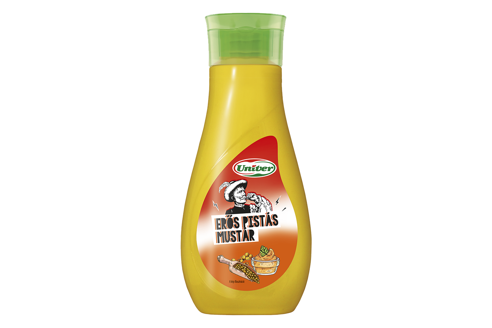 Mustard with salted crushed chilli