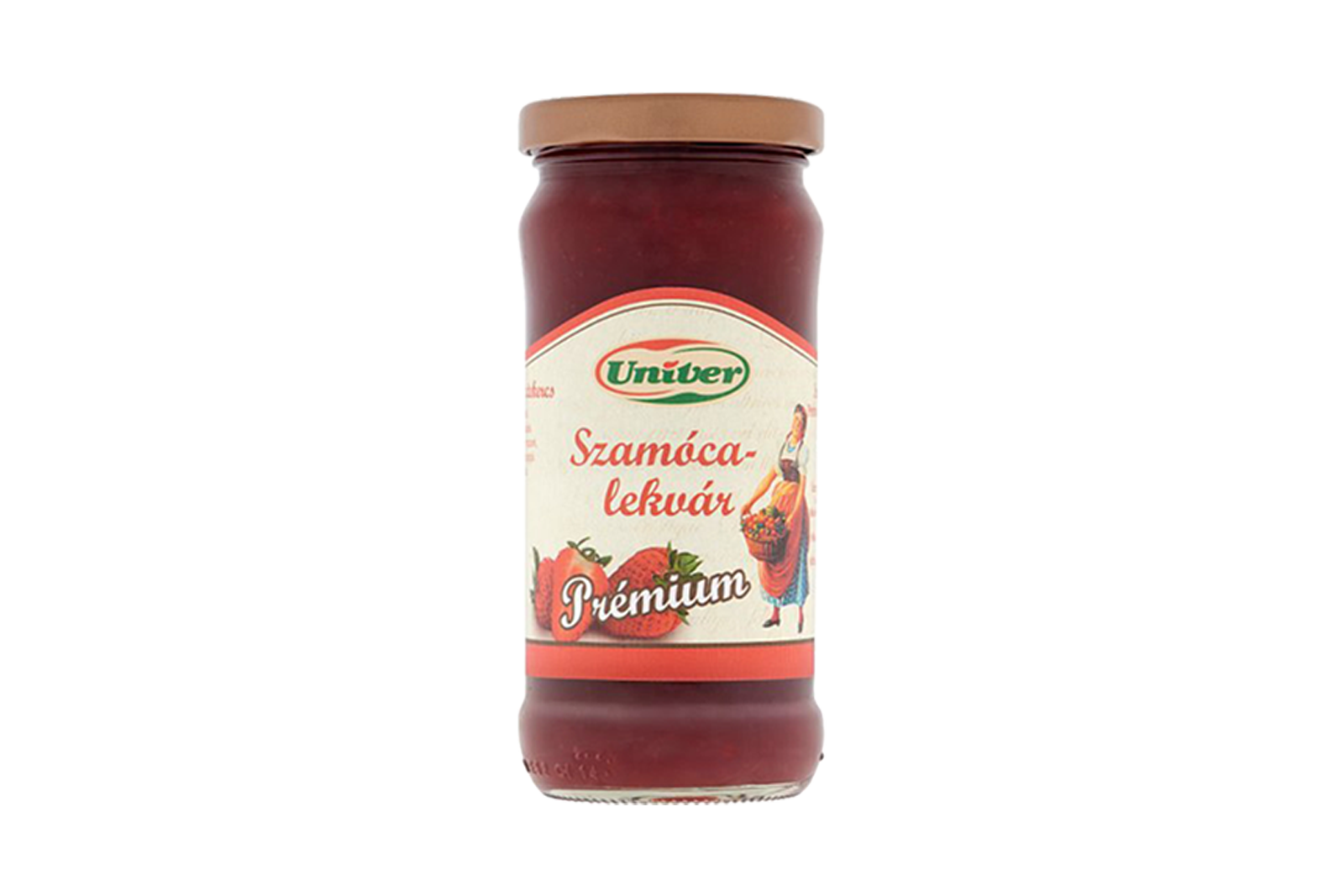 Premium wild strawberry jam
