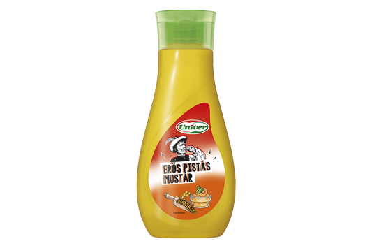 Univer Mustard with Strong Steve Crushed Hot Red Chili Pepper 440g BB: 14.10.2025 - REDUCED - 50% OFF