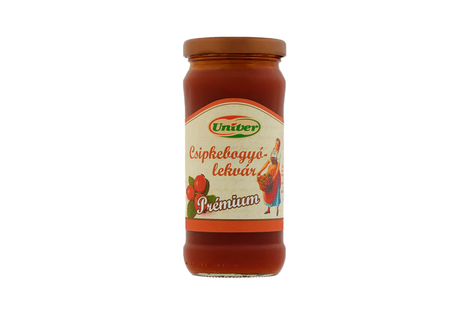 Univer rosehip jam 300g – smooth traditional Hungarian fruit spread