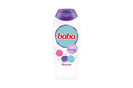 Baba shower gel 400ml with sweet almond scent for gentle skin care