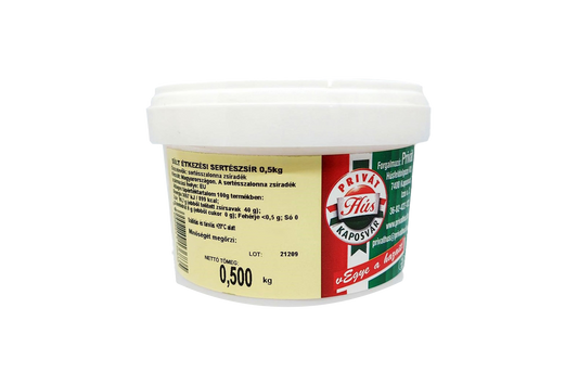 Privat Hus Hungarian Rendered Pork Fat (Lard) 500 g