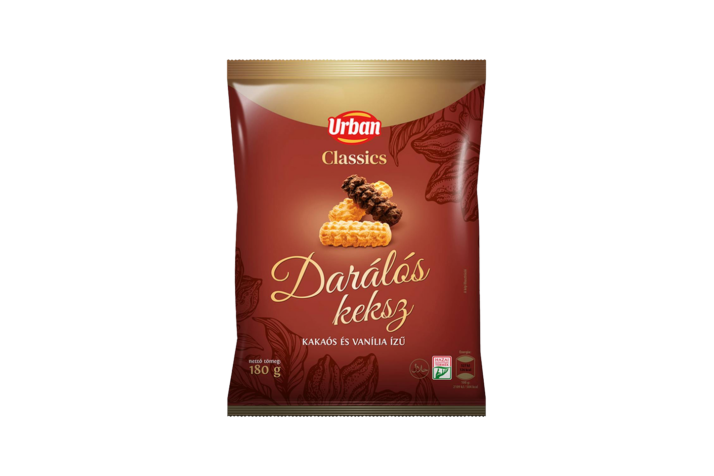 Urban Classics pressed biscuit fingers 180g, crunchy snack biscuits