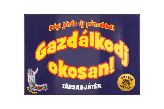 Gazdalkodj Okosan Hungarian board game for family and friends