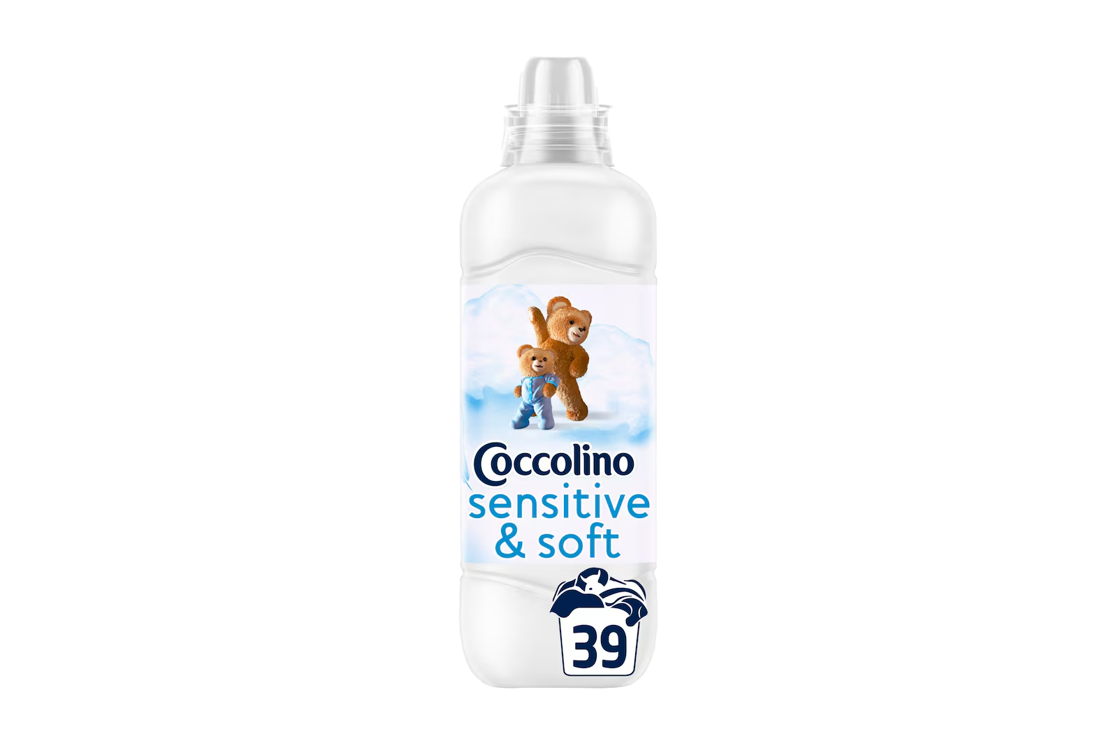 Coccolino Sensitive & Soft Fabric Softener Concentrate 39 washes, 975ml